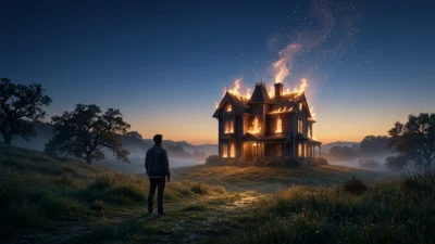 house burning dream meaning