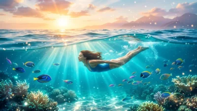 swimming in dream meaning