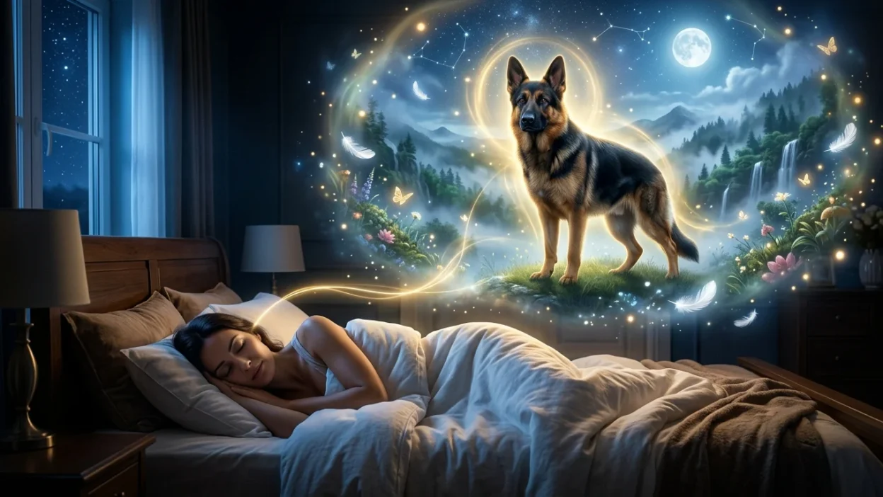 german shepherd dream meaning
