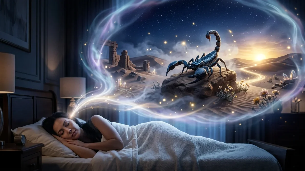 black scorpion dream meaning