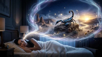 black scorpion dream meaning