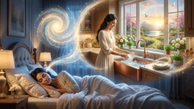 washing dishes dream meaning
