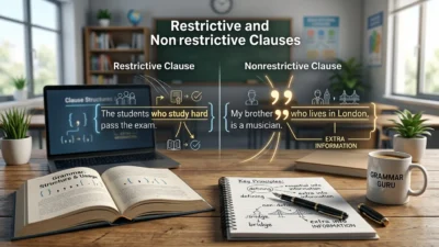 restrictive and nonrestrictive clauses